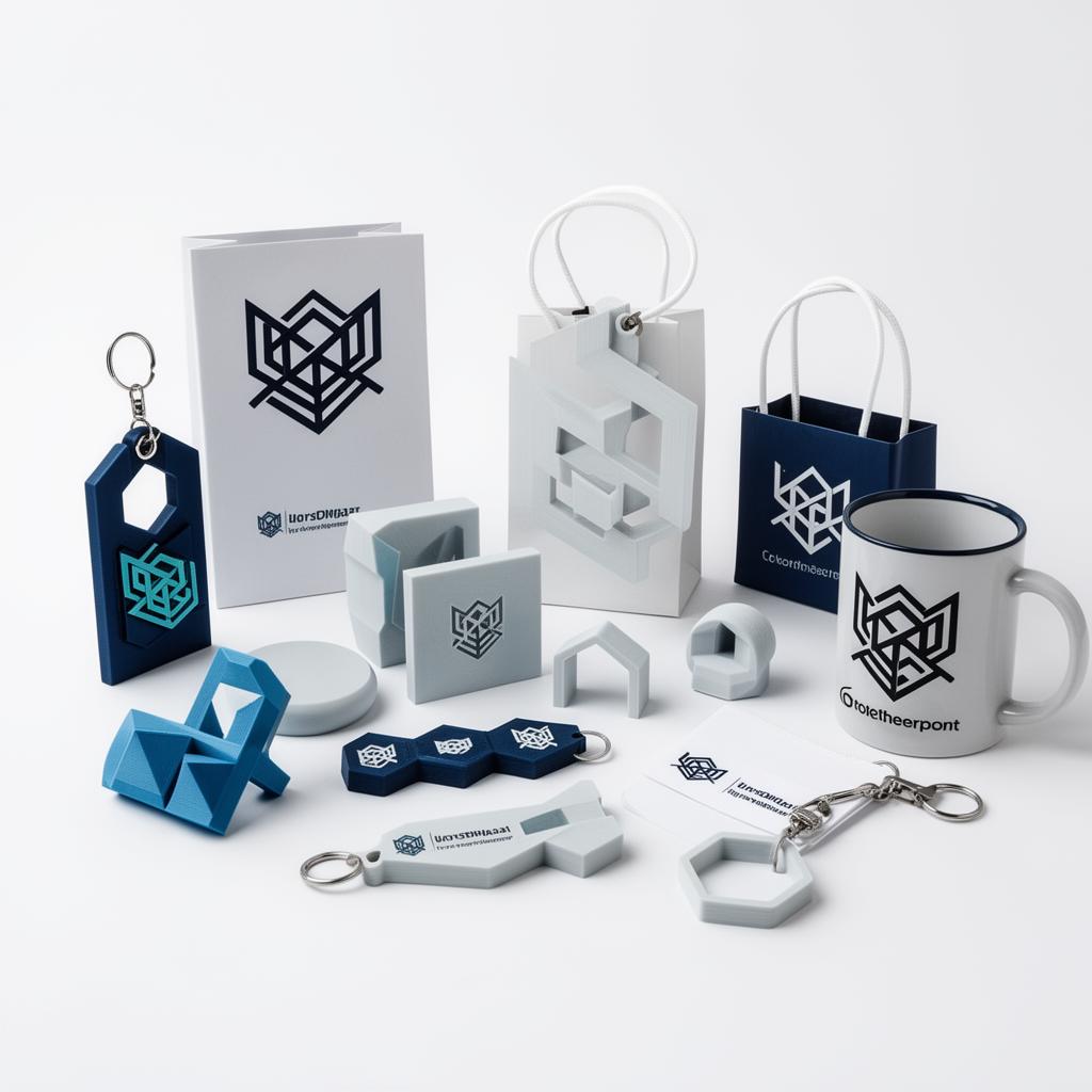 Conjunto de peças personalizadas em impressão 3D da ArtTech 3D — brindes criativos e presentes únicos