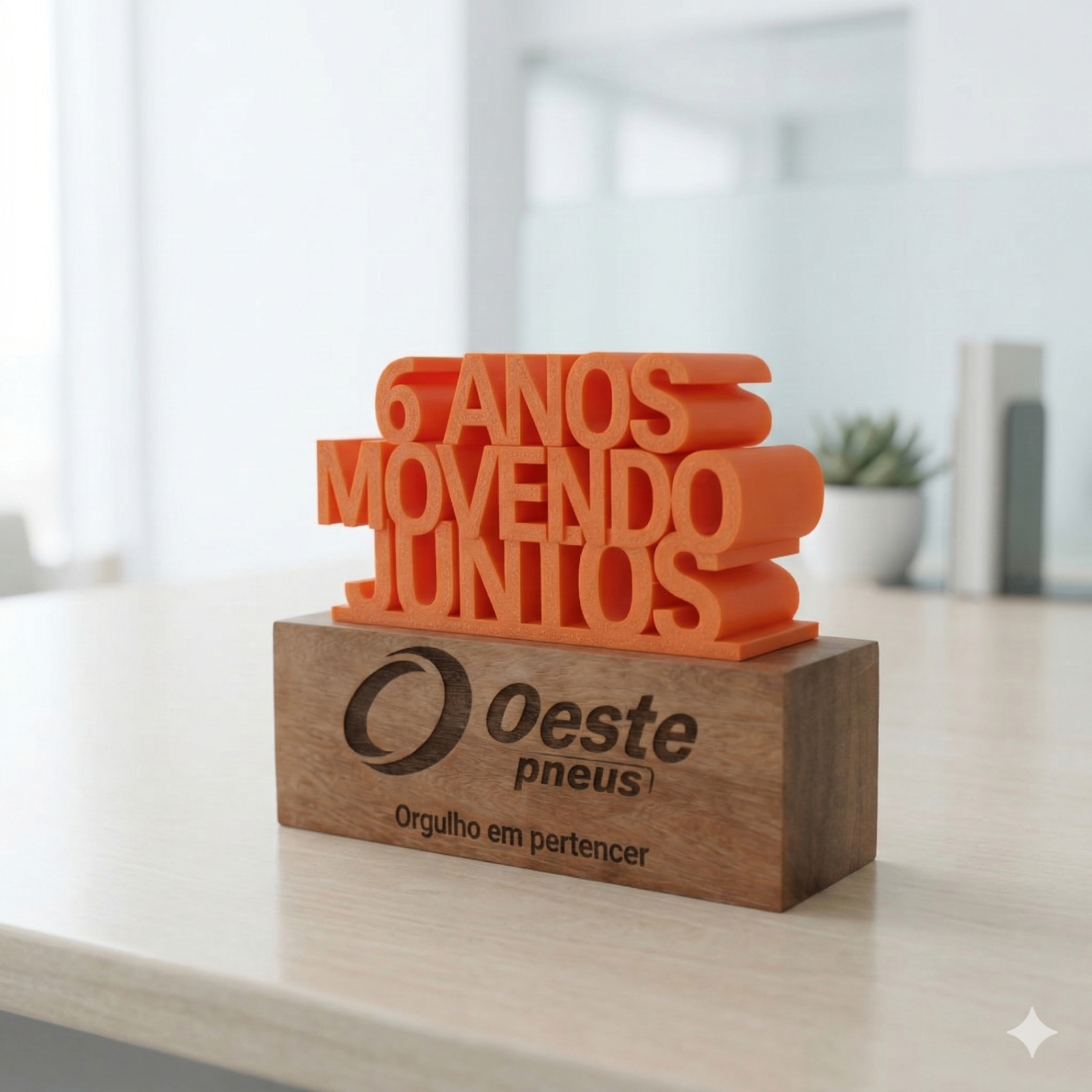 TROFÉU COMEMORATIVO