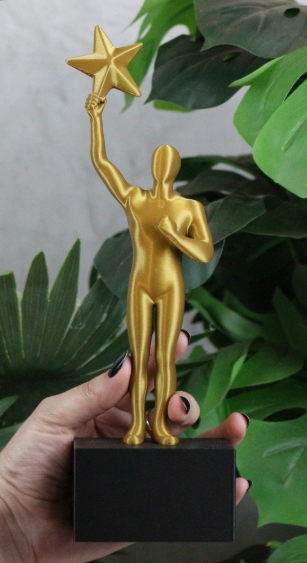 Escultura personalizada em impressão 3D — presente único para Dia das Mães, Dia dos Pais e datas especiais